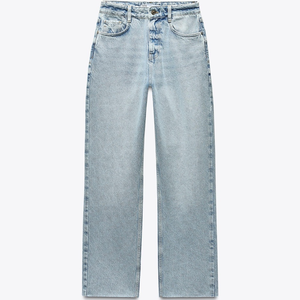 Zara Light Blue Denim Jeans